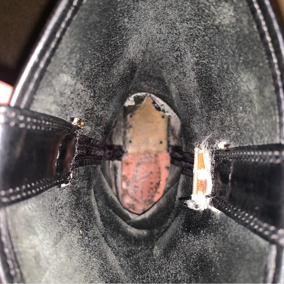 VINTAGE HARLEY DAVIDSON LEATHER MOTORCYCLE RIDER BOOTS (US10/UK9) - Picture 10 of 11